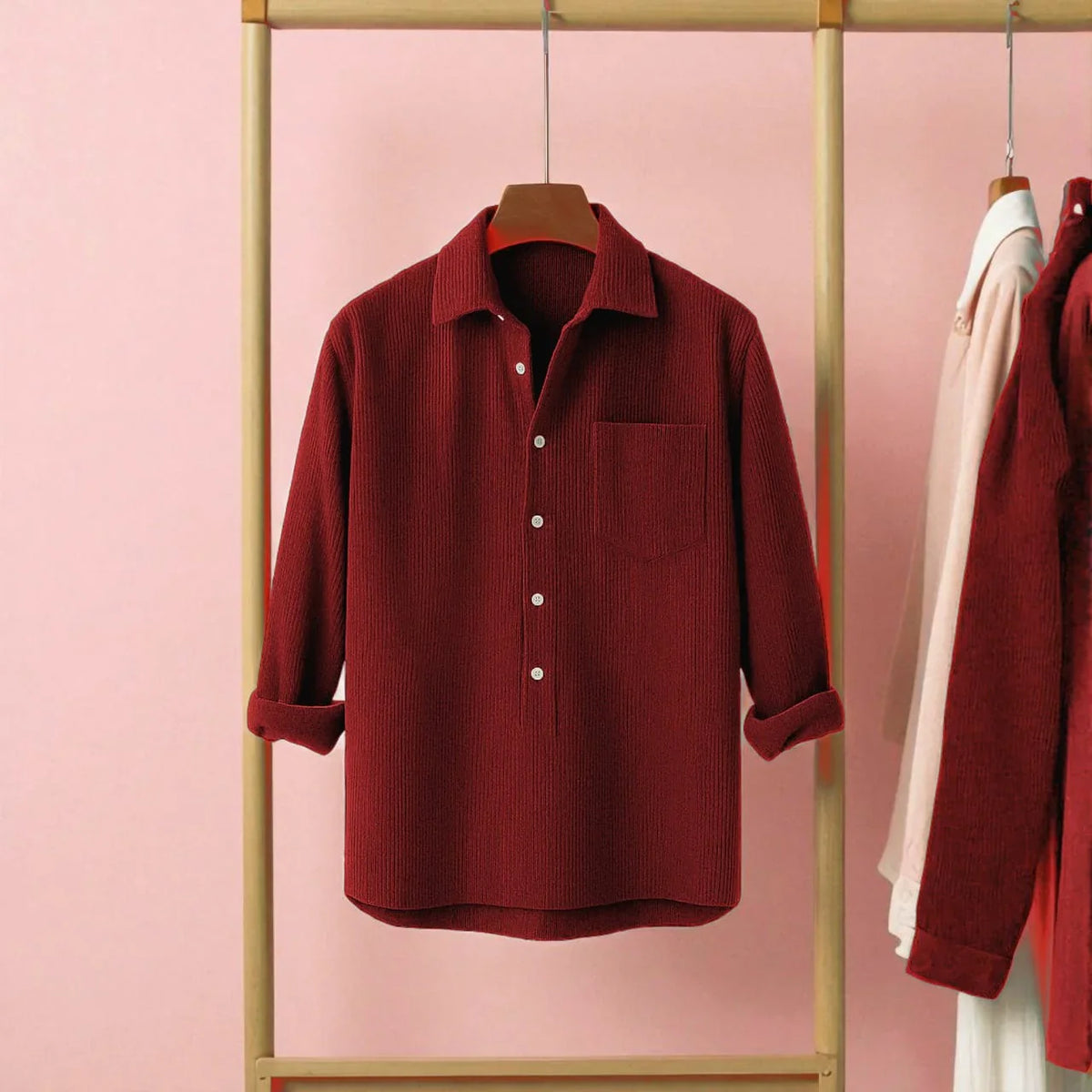 Full Sleeve Luxury Cord Katua - Marron