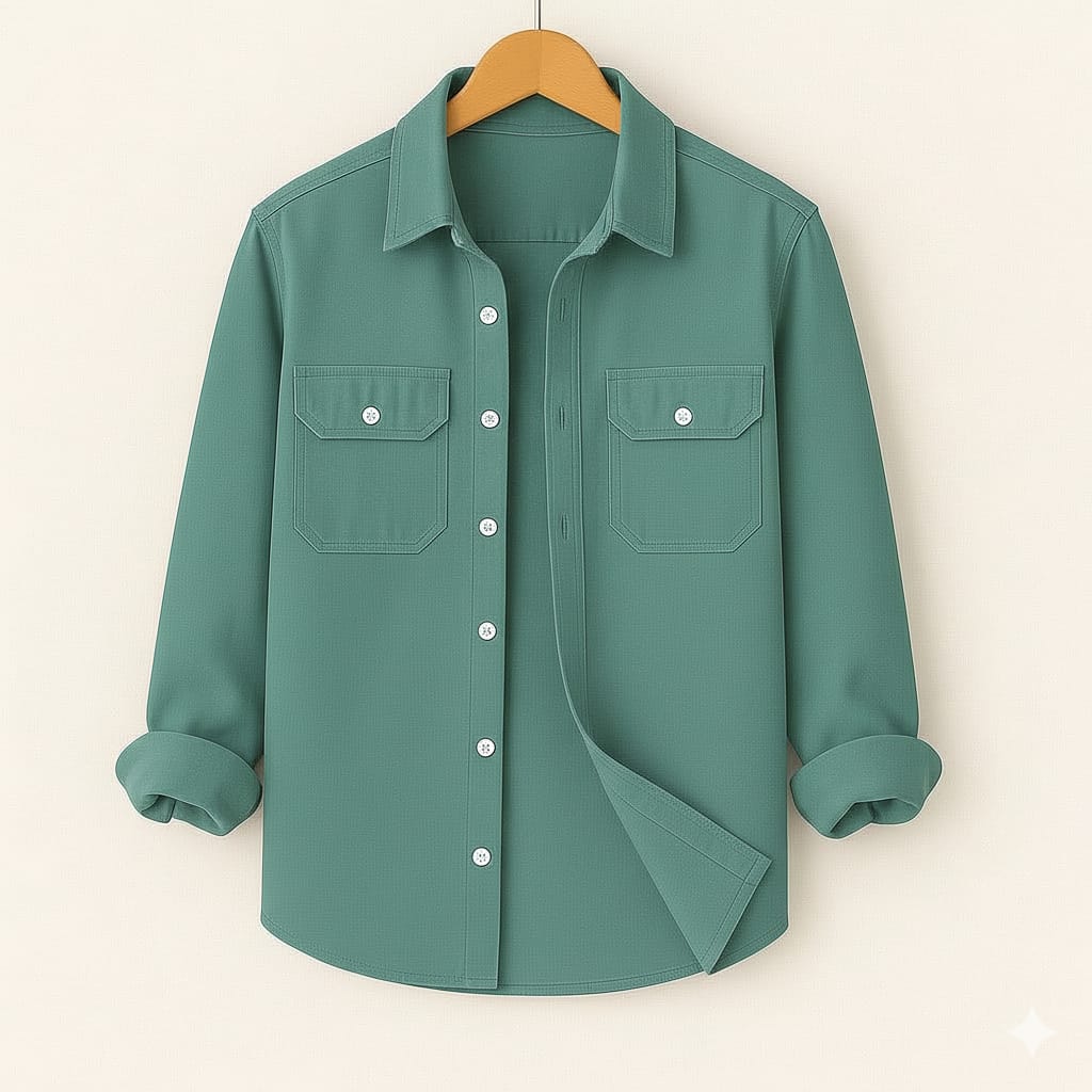 Full Sleeve Two Pocket-Shirt