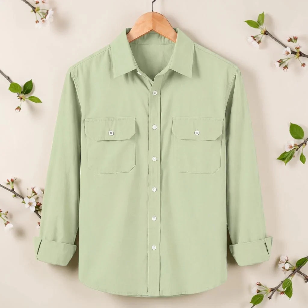 Full Sleeve Two Pocket-Shirt