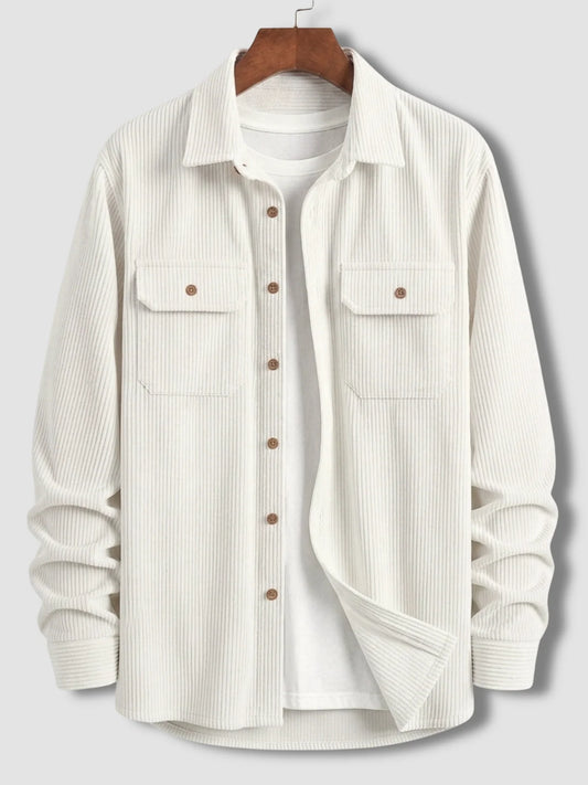 Urban Cord Shirt / Jacket - White