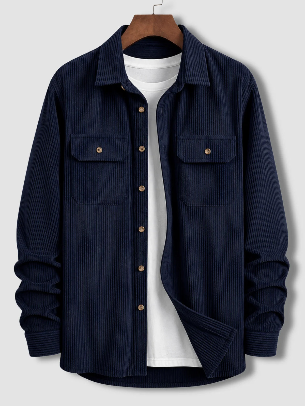 Urban Cord Shirt / Jacket - Navy