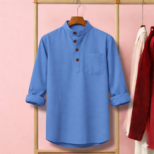 Full Sleeve Luxury Katua - Sky