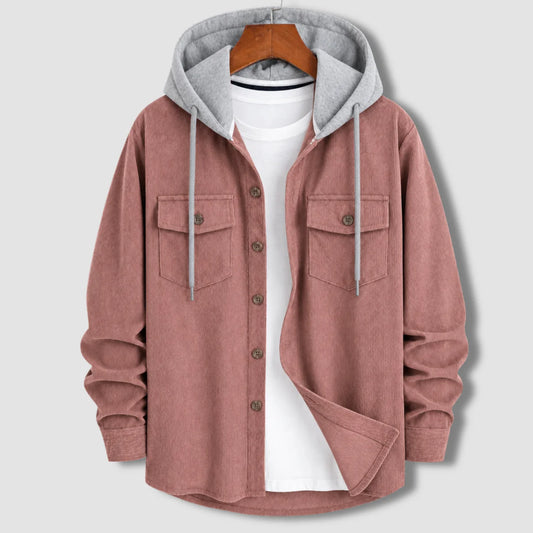 Signature Cord Hoodie - Onion
