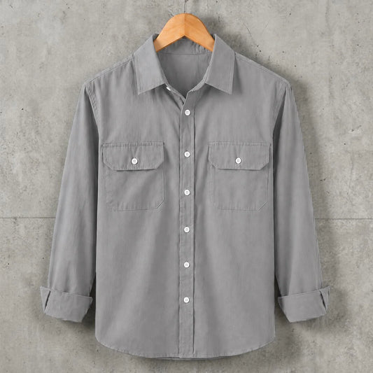 Full Sleeve Two Pocket- Ash