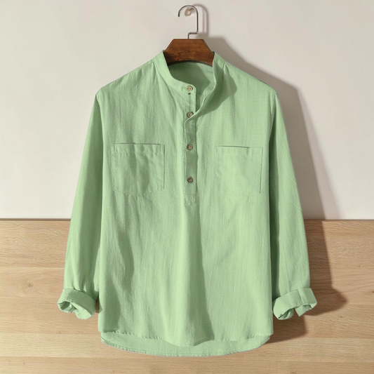 Two Pocket Full Sleeve Katua - Lemon
