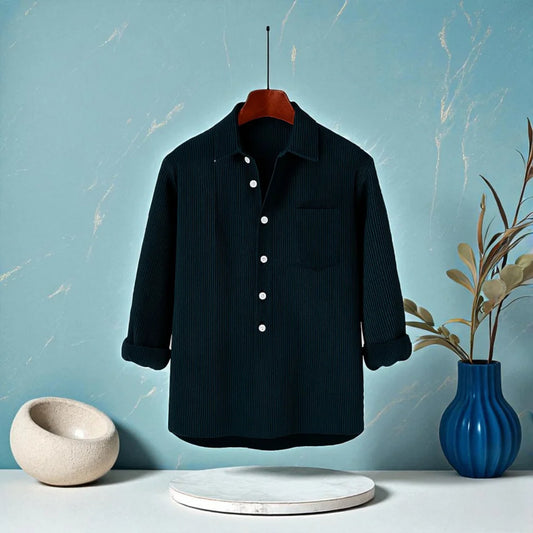 Full Sleeve Luxury  Cord Katua -  Midnight Teal